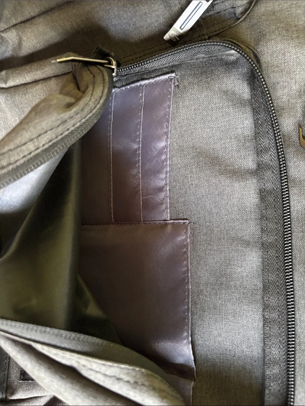 solo Gray Men's Laptop Backpack with Front Organizer Pockets